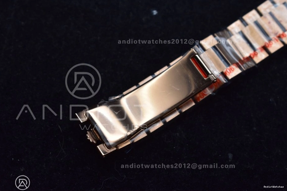 36 with DayDate Diamond 671 Weight) RG Steel (Gain vr3255 QF Dial President Best Square Original Bracelet on Grey V5 904L Edition 0408